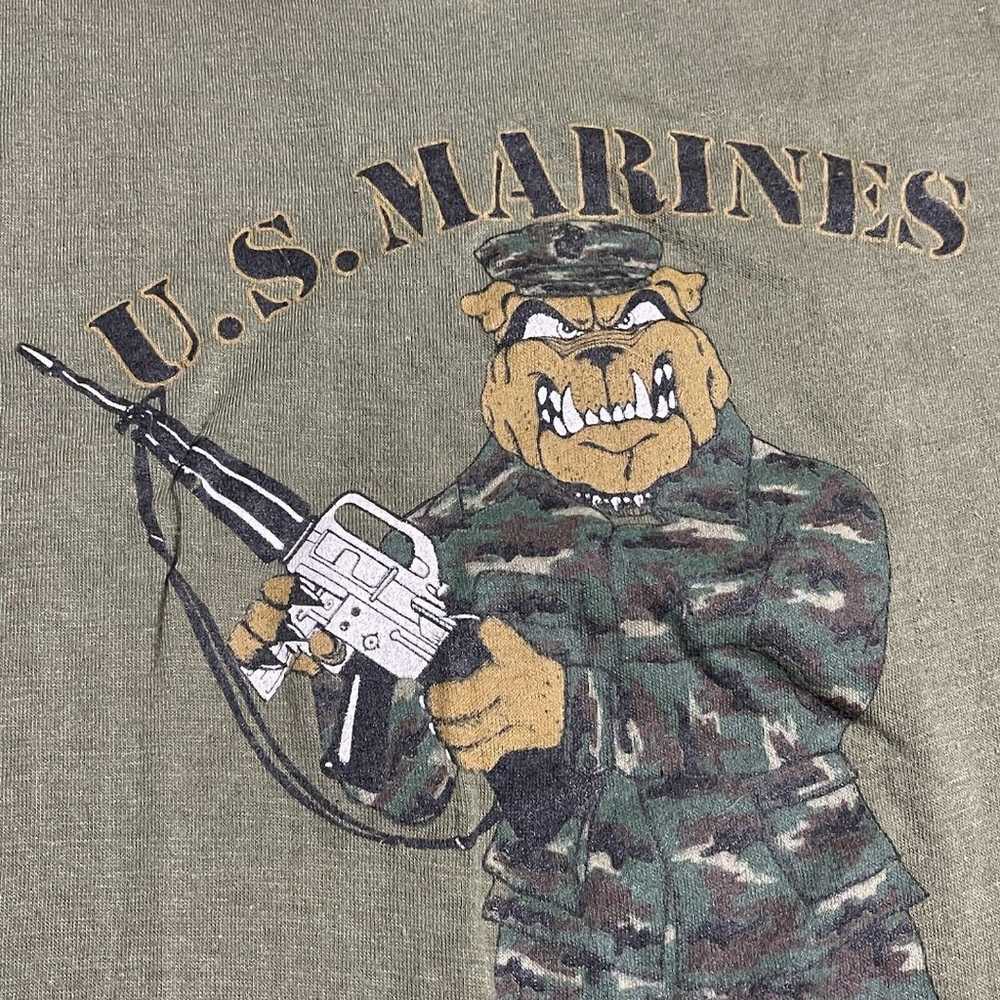 Vintage United States Marines Bulldog Commando Mi… - image 5