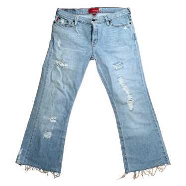 Vintage Y2K Hollister Distressed Low-rise Jeans S… - image 1