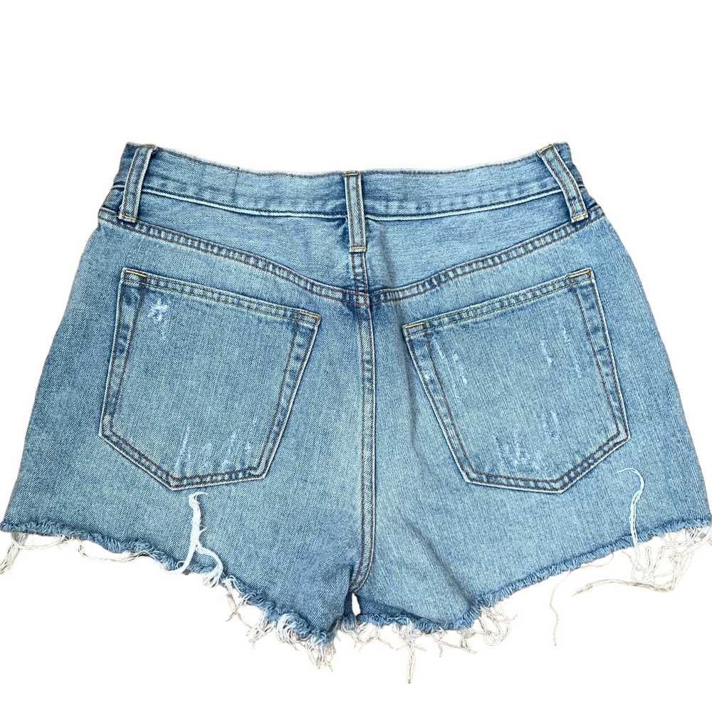 We the Free Mid Rise Denim Cutoff Shorts - image 5