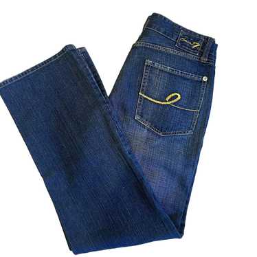 Seven7 Mens Premium Denim Jeans 34 Straight Leg B… - image 1