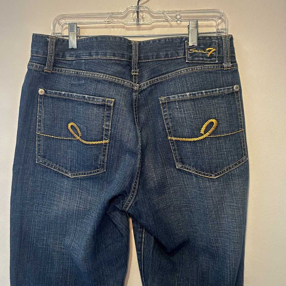 Seven7 Mens Premium Denim Jeans 34 Straight Leg B… - image 2