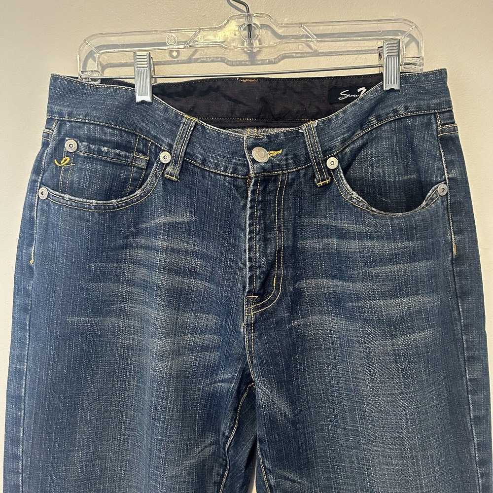 Seven7 Mens Premium Denim Jeans 34 Straight Leg B… - image 7