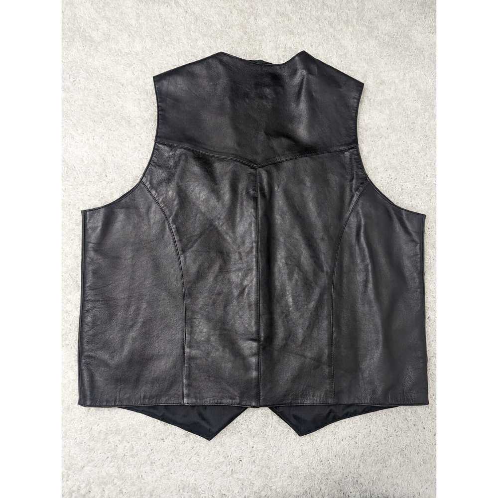 Phase 2 Genuine Leather Vest 2XL & Career Club Bu… - image 10