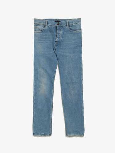 Prada Light Blue Washed Cotton Jeans - image 1