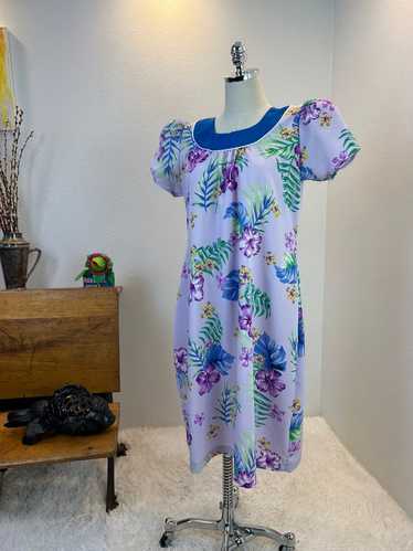 Vintage 1980s hawaiian mumu - Gem