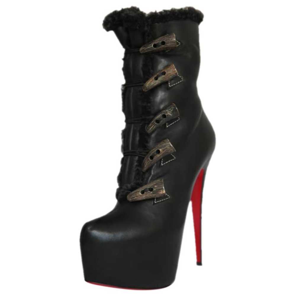 Christian Louboutin Leather ankle boots - image 1