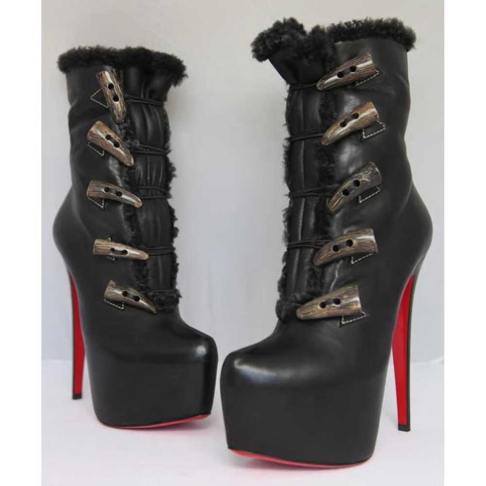 Christian Louboutin Leather ankle boots - image 8