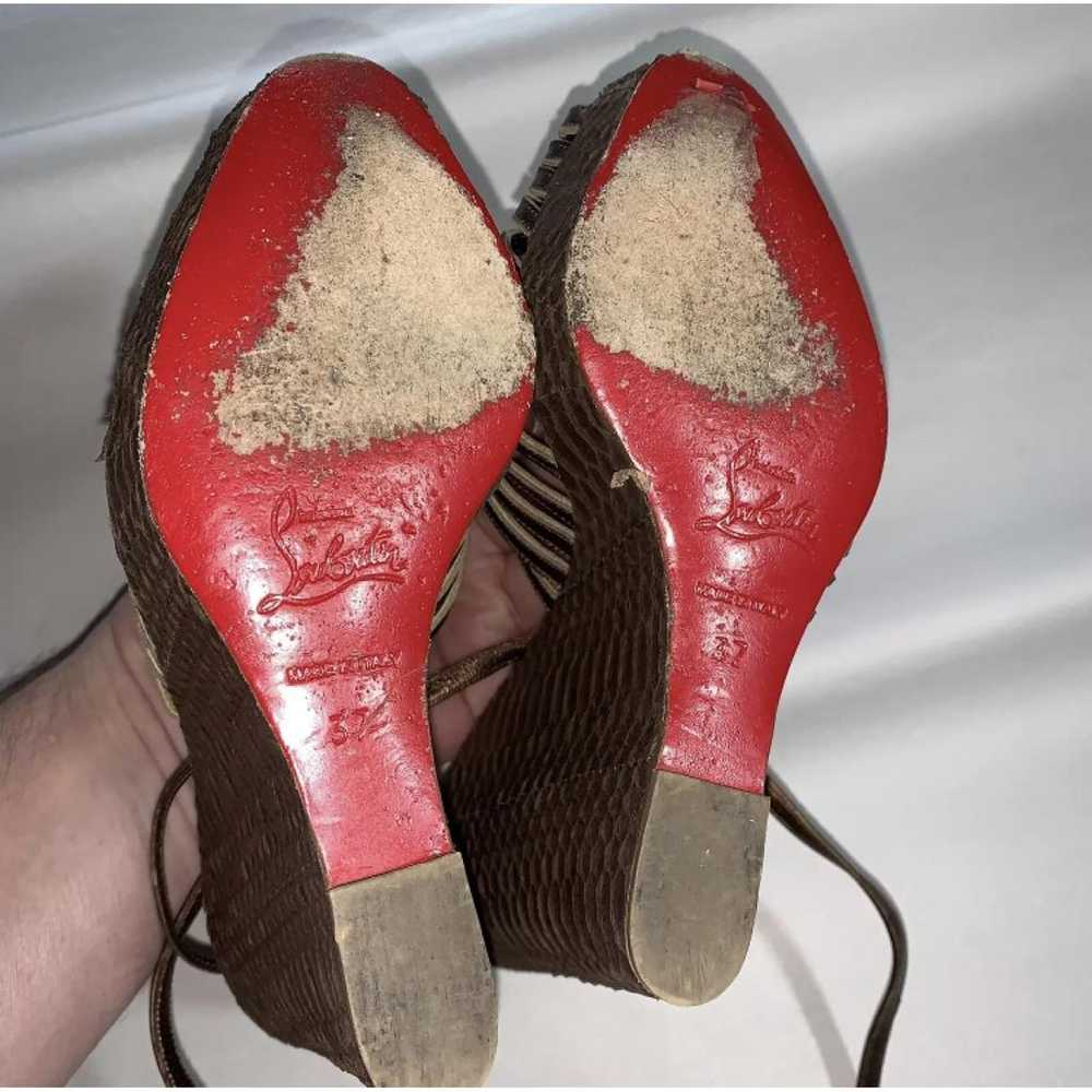 Christian Louboutin Leather heels - image 9