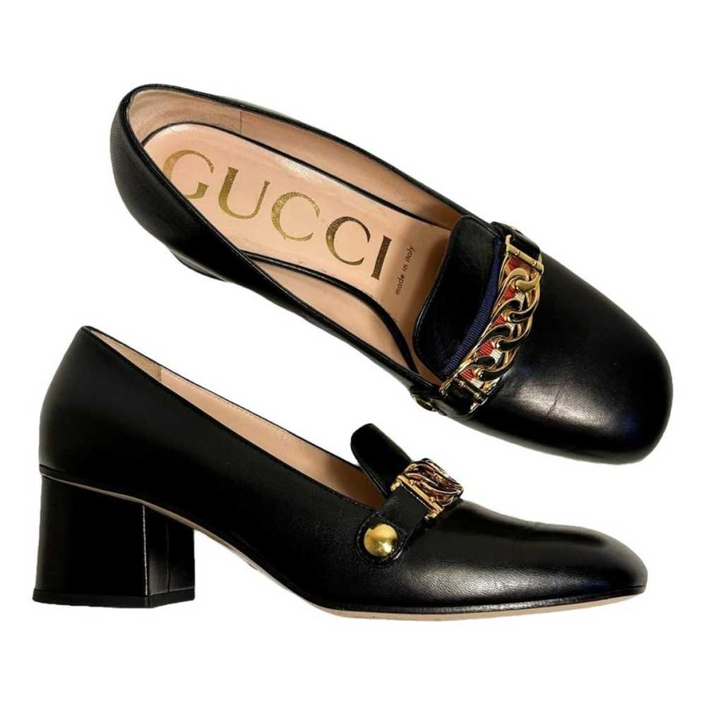 Gucci Sylvie leather heels - image 1