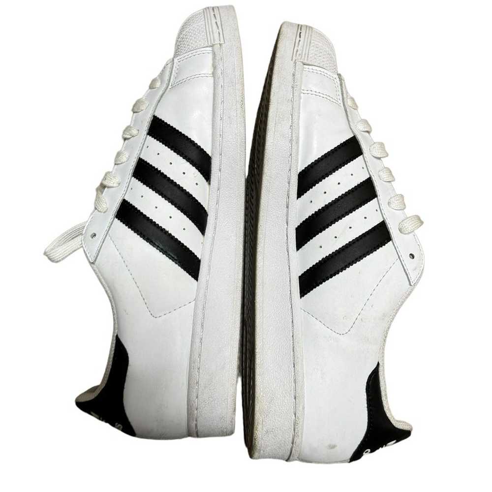 Mens Adidas Superstar White & Black Triple Stripe… - image 2