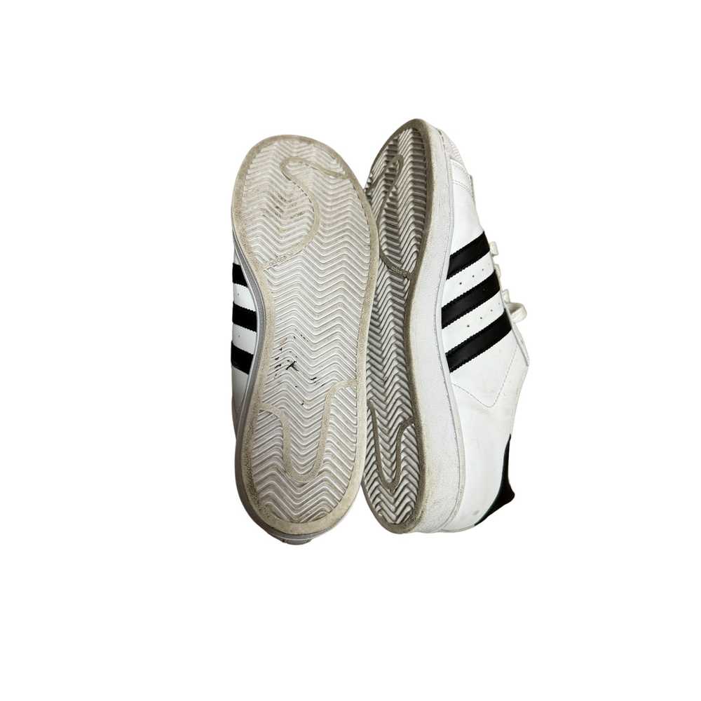 Mens Adidas Superstar White & Black Triple Stripe… - image 3