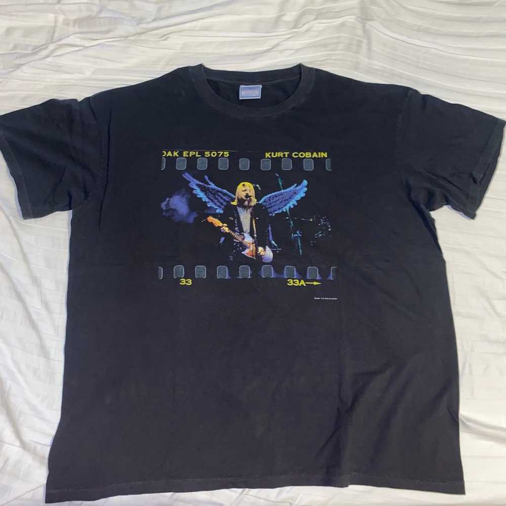 Vintage single stitched nirvana Kurt cobain 1999 … - image 1
