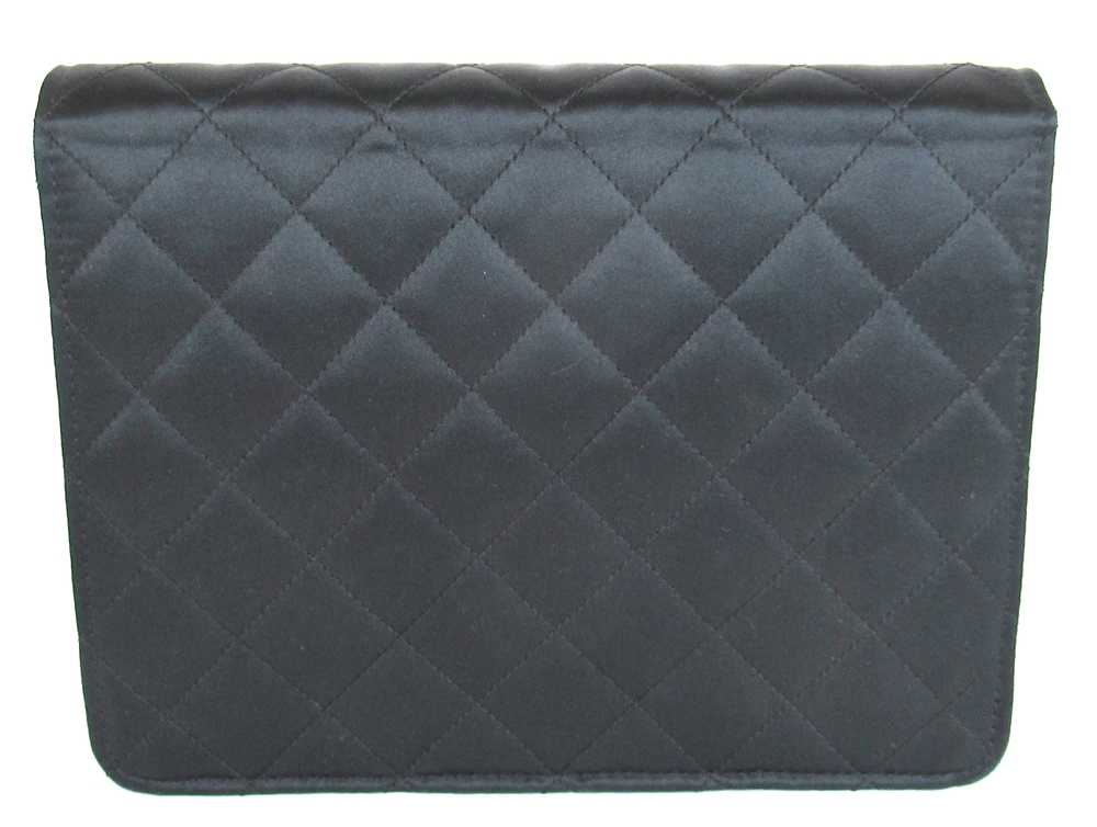 Chanel Cc Matelasse Silk Satin Chain Shoulder Bag… - image 4