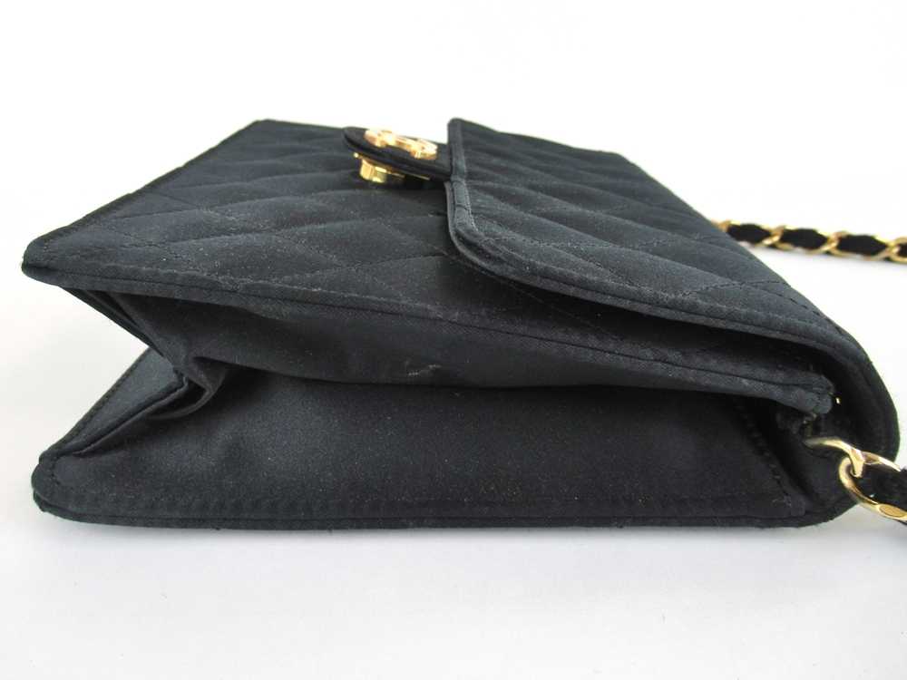 Chanel Cc Matelasse Silk Satin Chain Shoulder Bag… - image 5