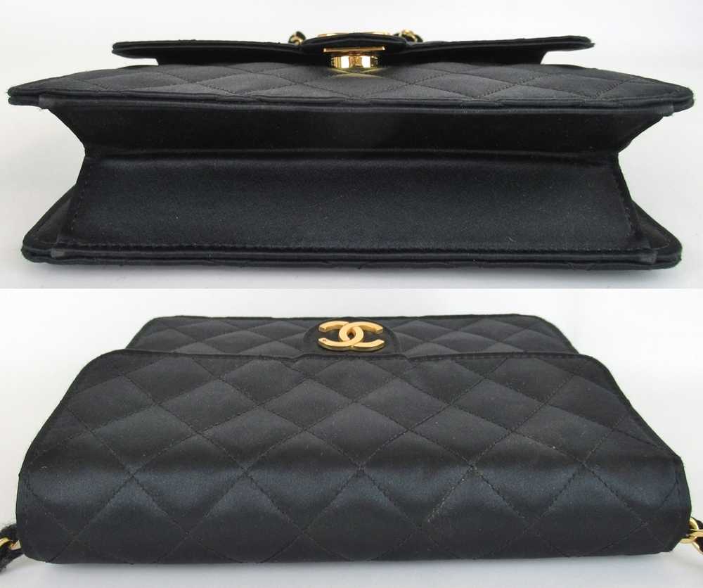Chanel Cc Matelasse Silk Satin Chain Shoulder Bag… - image 7