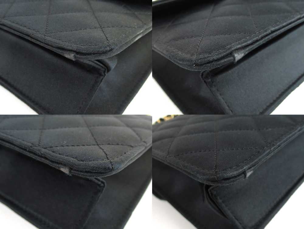 Chanel Cc Matelasse Silk Satin Chain Shoulder Bag… - image 9