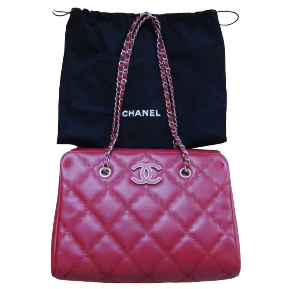 Chanel Bag Matelasse Chain Shoulder Lambskin Big … - image 1