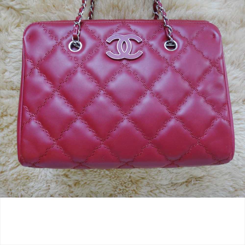 Chanel Bag Matelasse Chain Shoulder Lambskin Big … - image 2