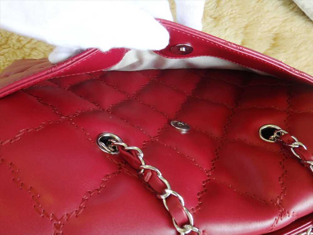 Chanel Bag Matelasse Chain Shoulder Lambskin Big … - image 9