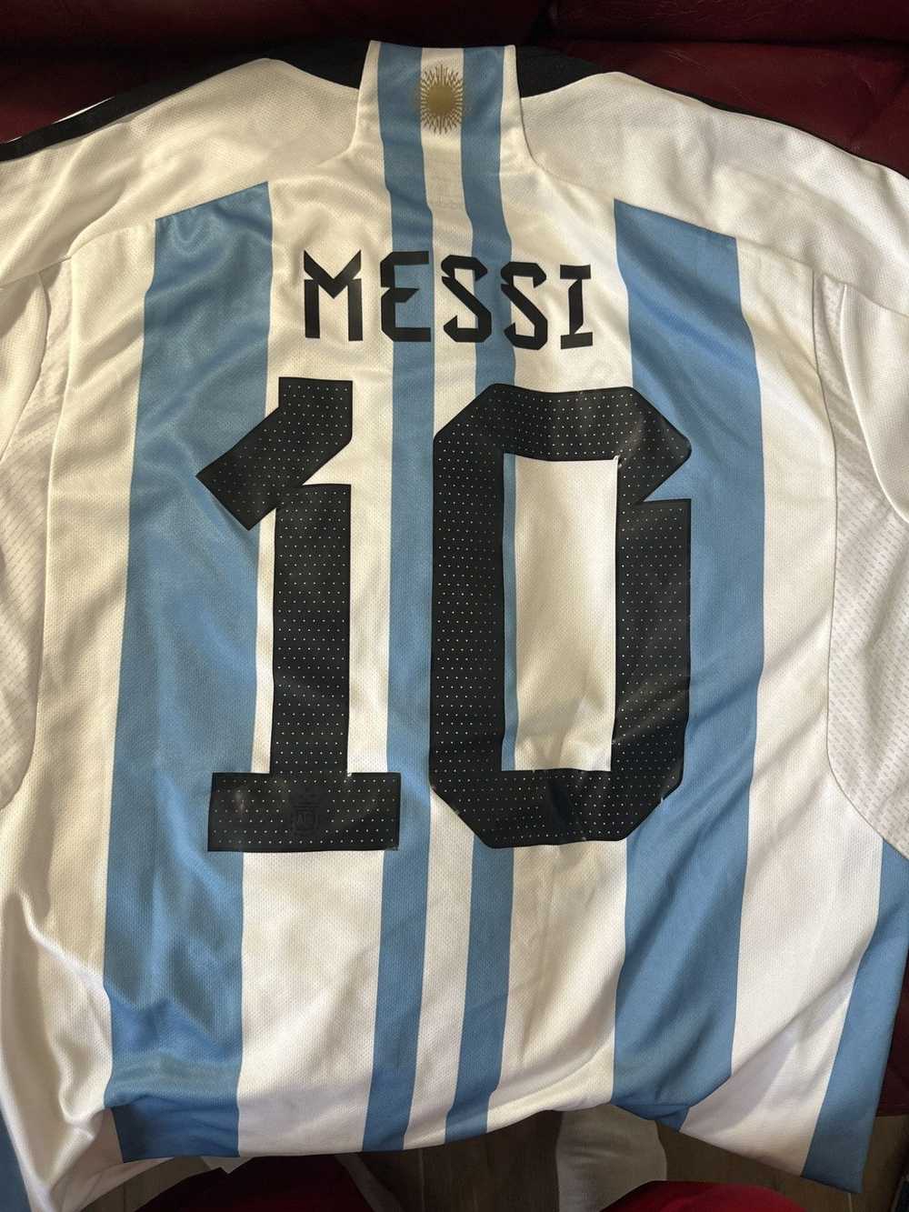 Adidas Argentina Messi 3x World Cup Jersey - image 1