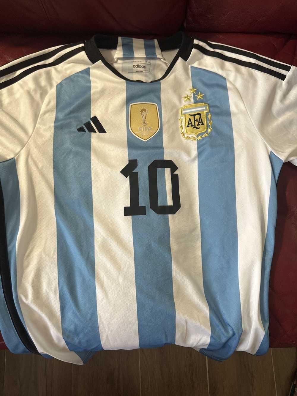 Adidas Argentina Messi 3x World Cup Jersey - image 4