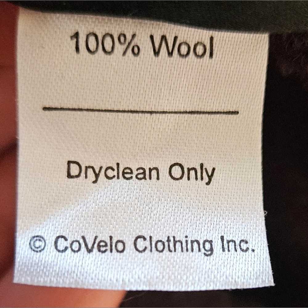 Co Velo wool Art to wear embellished jacket. Size… - image 5