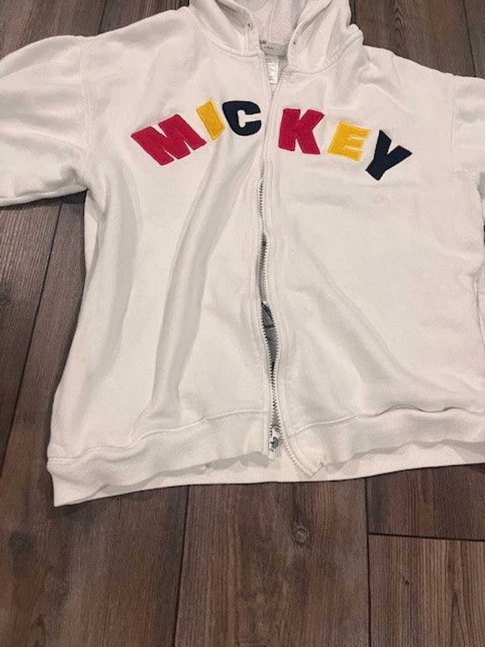 Disney Mickey Mouse White Jacket - image 2
