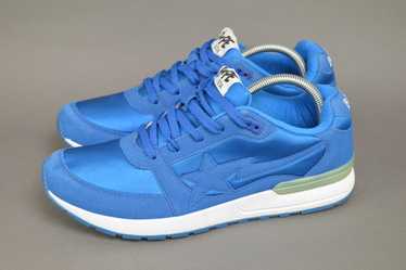 Bape A Bathing Ape Track Sta Blue Runner Sneaker - image 1