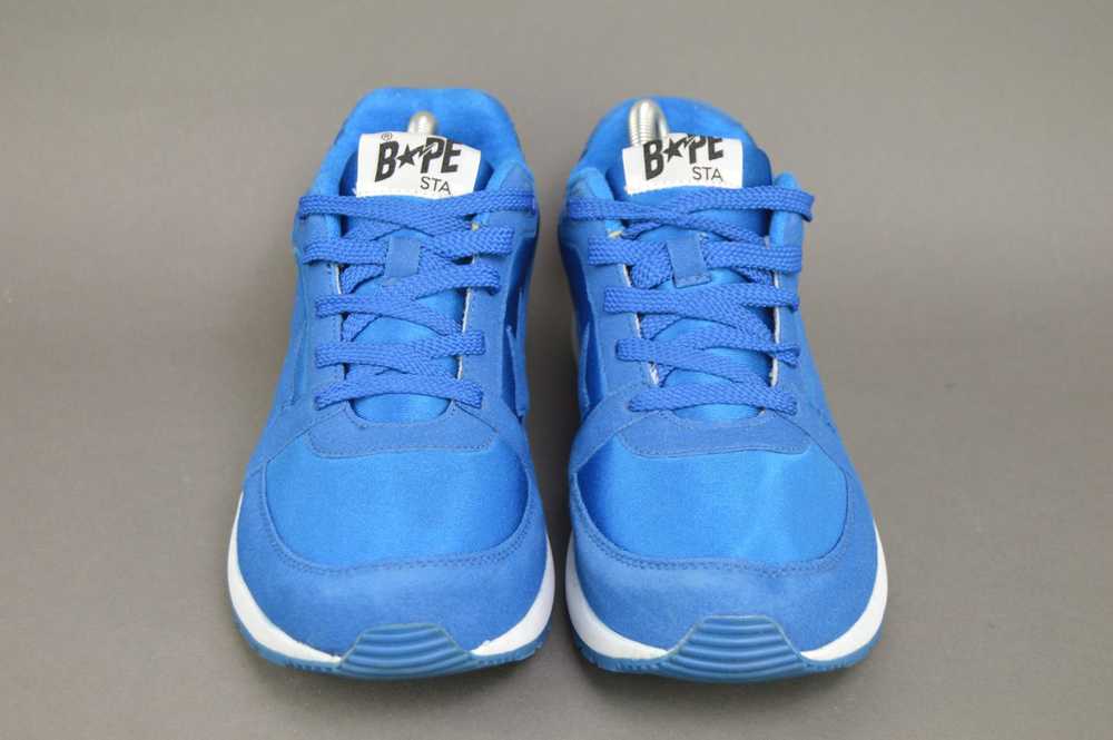 Bape A Bathing Ape Track Sta Blue Runner Sneaker - image 2