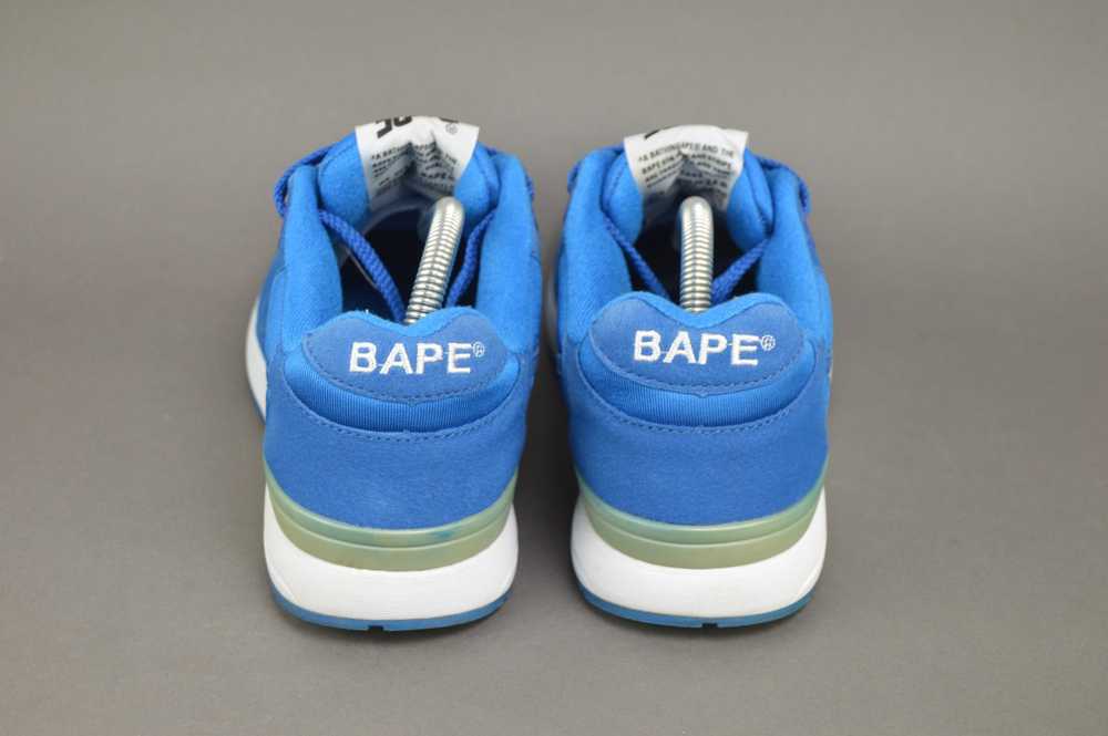 Bape A Bathing Ape Track Sta Blue Runner Sneaker - image 3