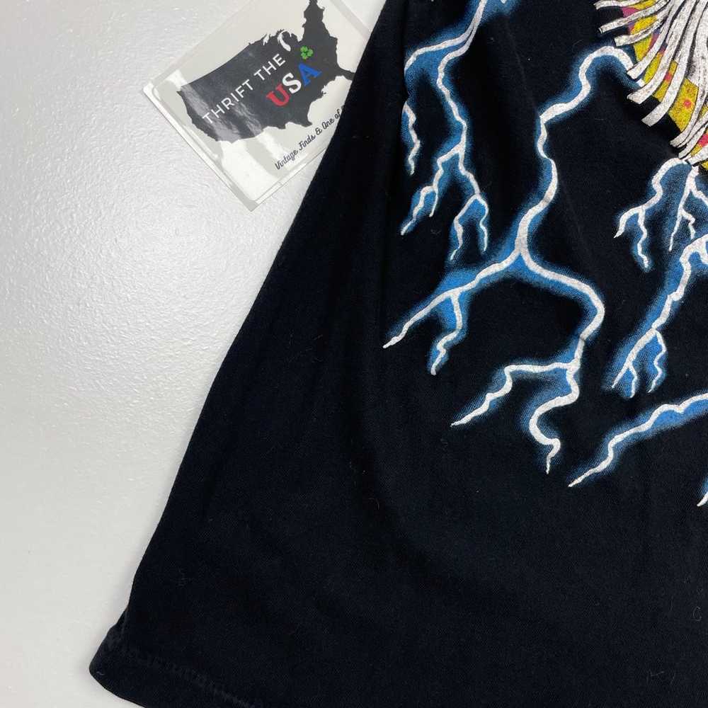 90s American Thunder All over print shirt - image 6