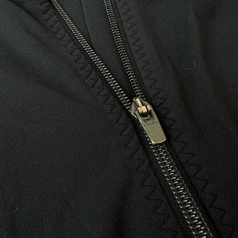 Athleta Black Full Zip Training Jacket XL Nylon S… - image 2