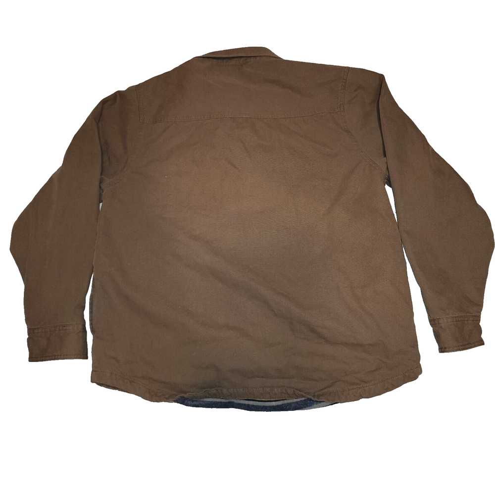 The American Outdoorsman Shirt XL Beige Tan Long … - image 2