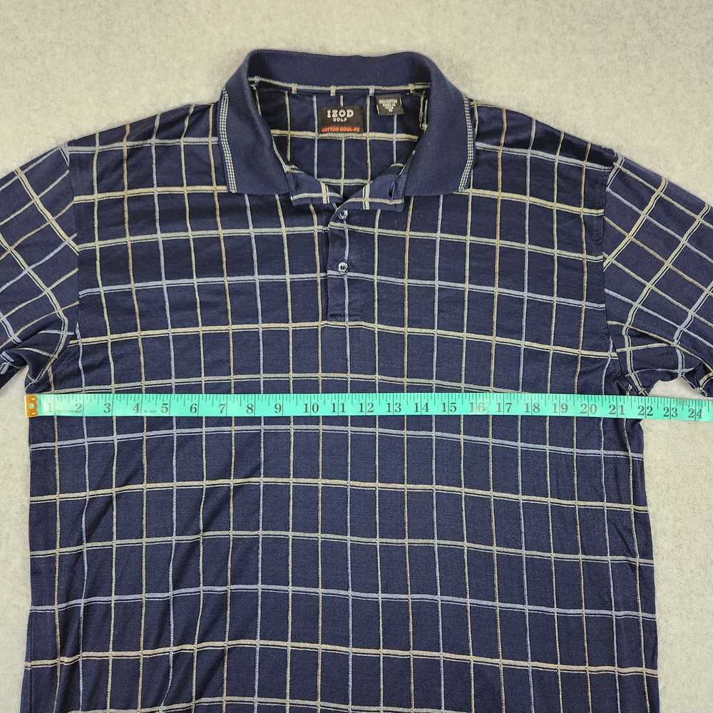Izod Golf Polo Shirt Mens Size Medium Cotton Cool… - image 5