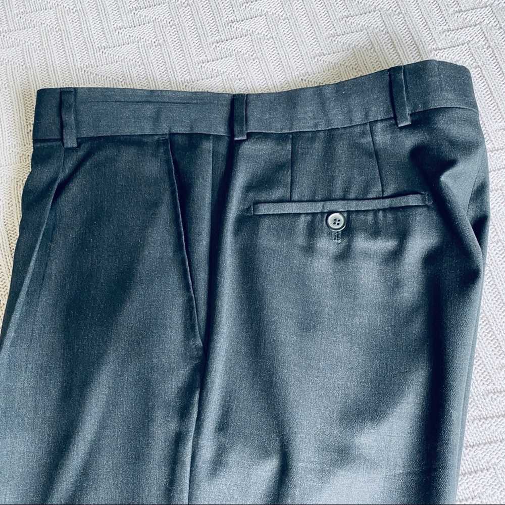 Hugo boss dark gray wool dress pants - image 4