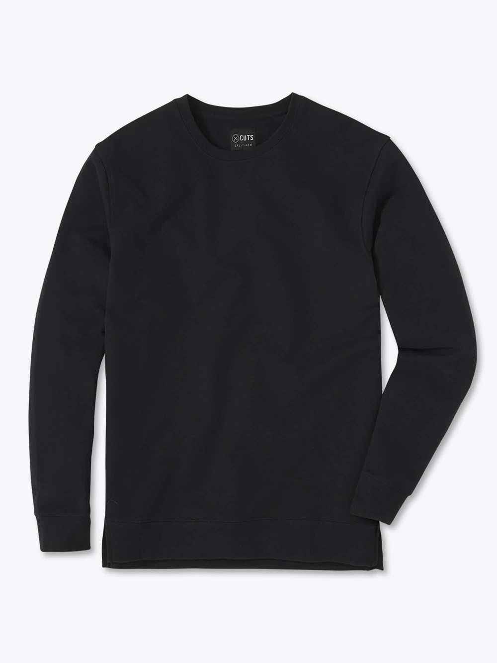 CUTS Hyperloop Pullover Split-Hem | Black Signatu… - image 1