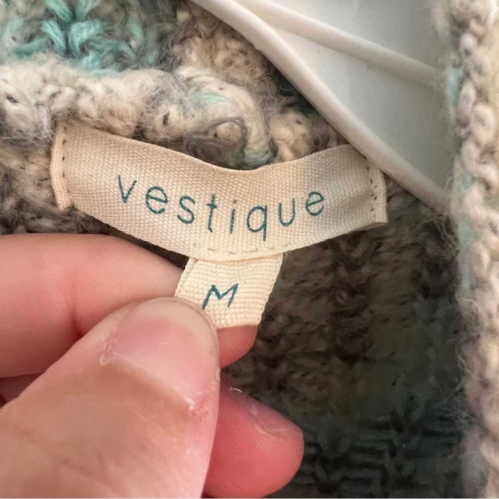 Vestique Sweater Womens Medium Aztec Knit Cardiga… - image 2