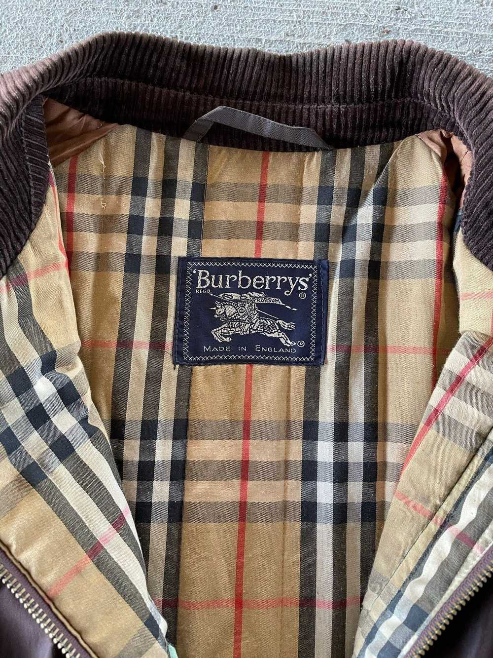 Burberry × Vintage Vintage Burberry’s Wax Coated … - image 11