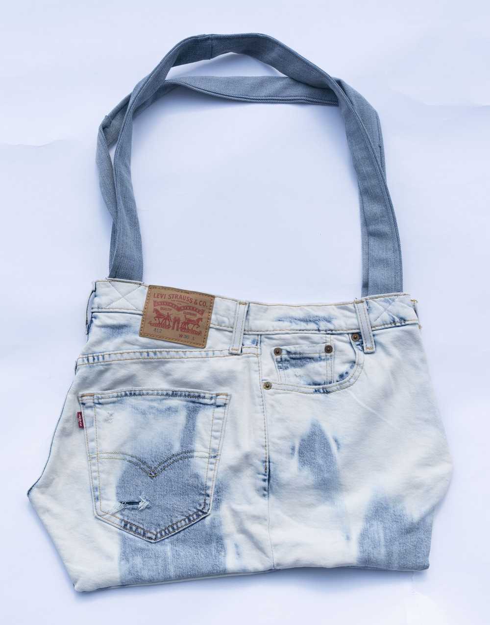 Levi's × Vintage Upcycled Denim Levi's tote bag - image 7