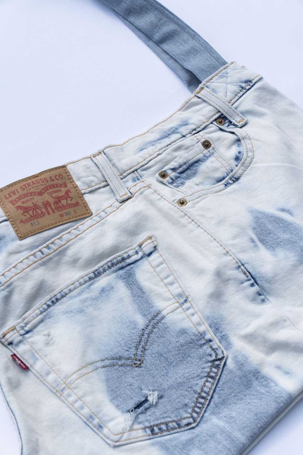 Levi's × Vintage Upcycled Denim Levi's tote bag - image 8