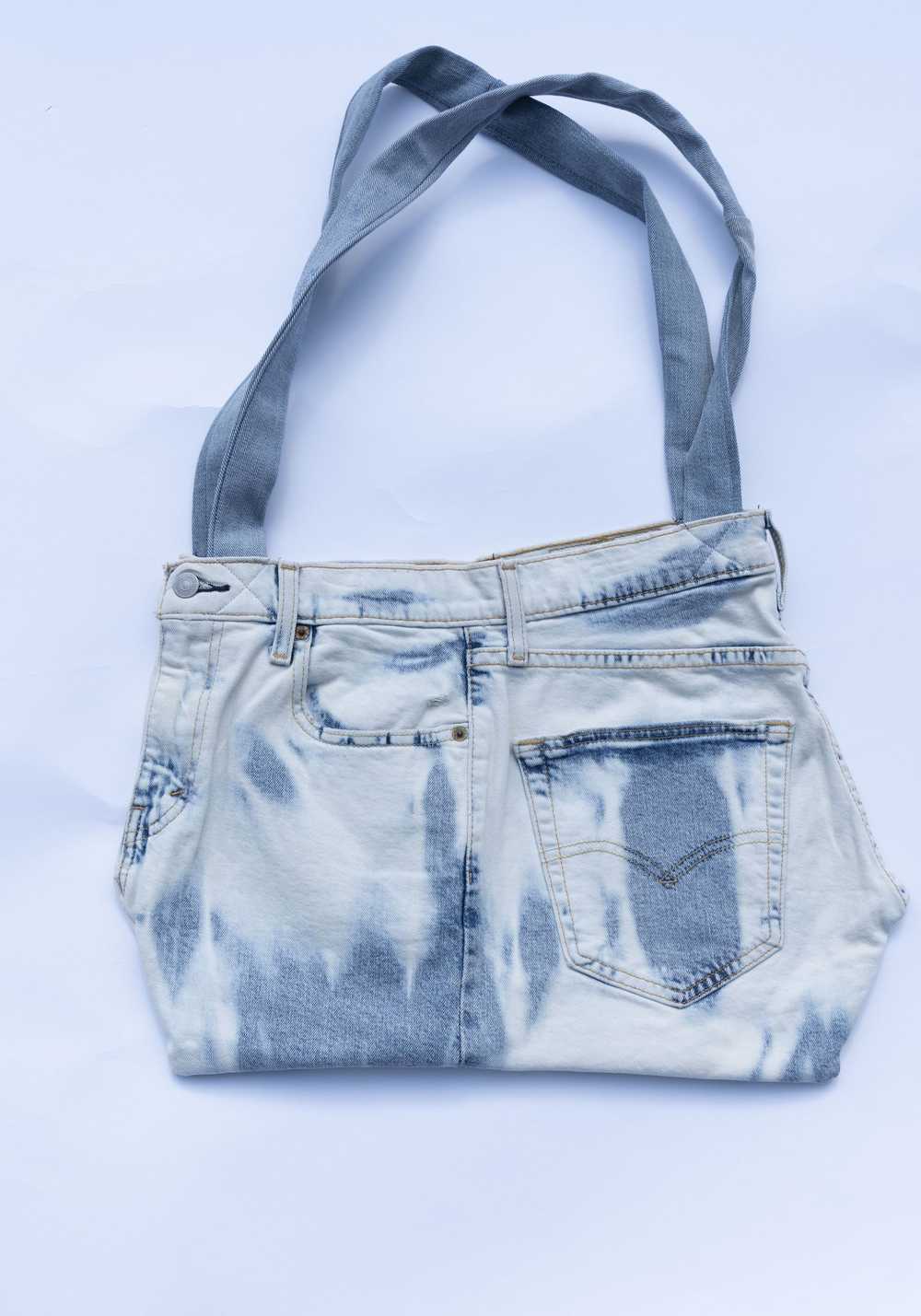 Levi's × Vintage Upcycled Denim Levi's tote bag - image 9