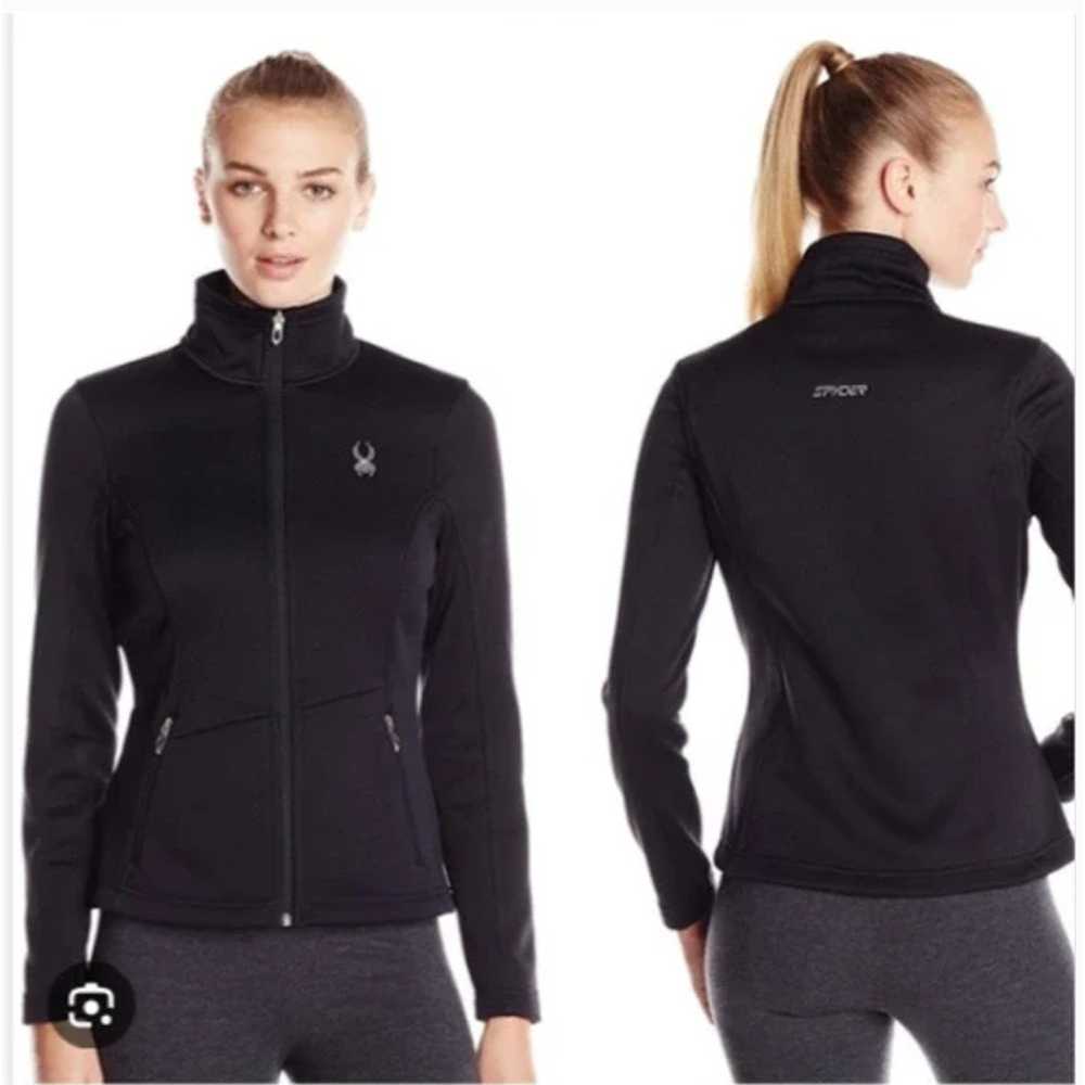 Spyder Womens Endure Full Zip Core Ski Sweater Mi… - image 2