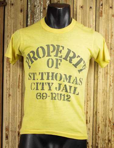 Vintage Vintage Property of St. Thomas City Jail G