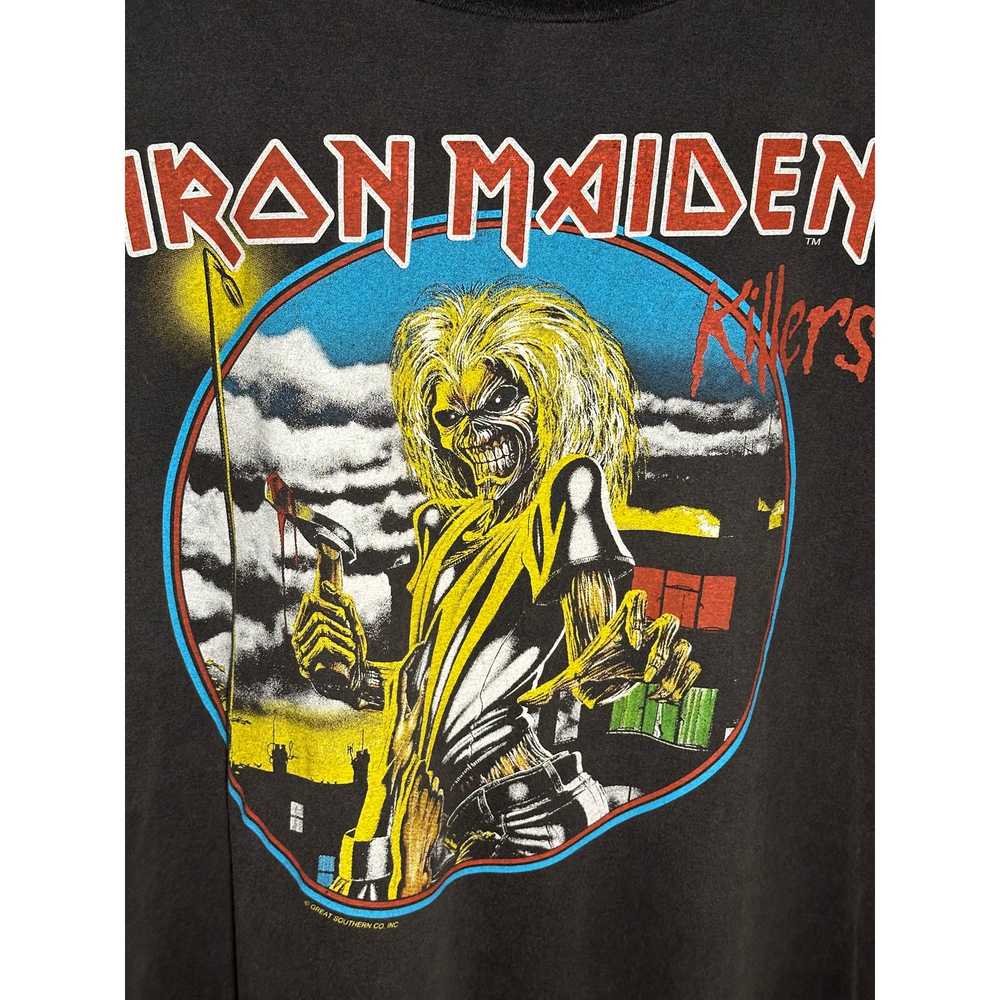 Iron Maiden Killers World Tour Rare Vintage Repri… - image 3