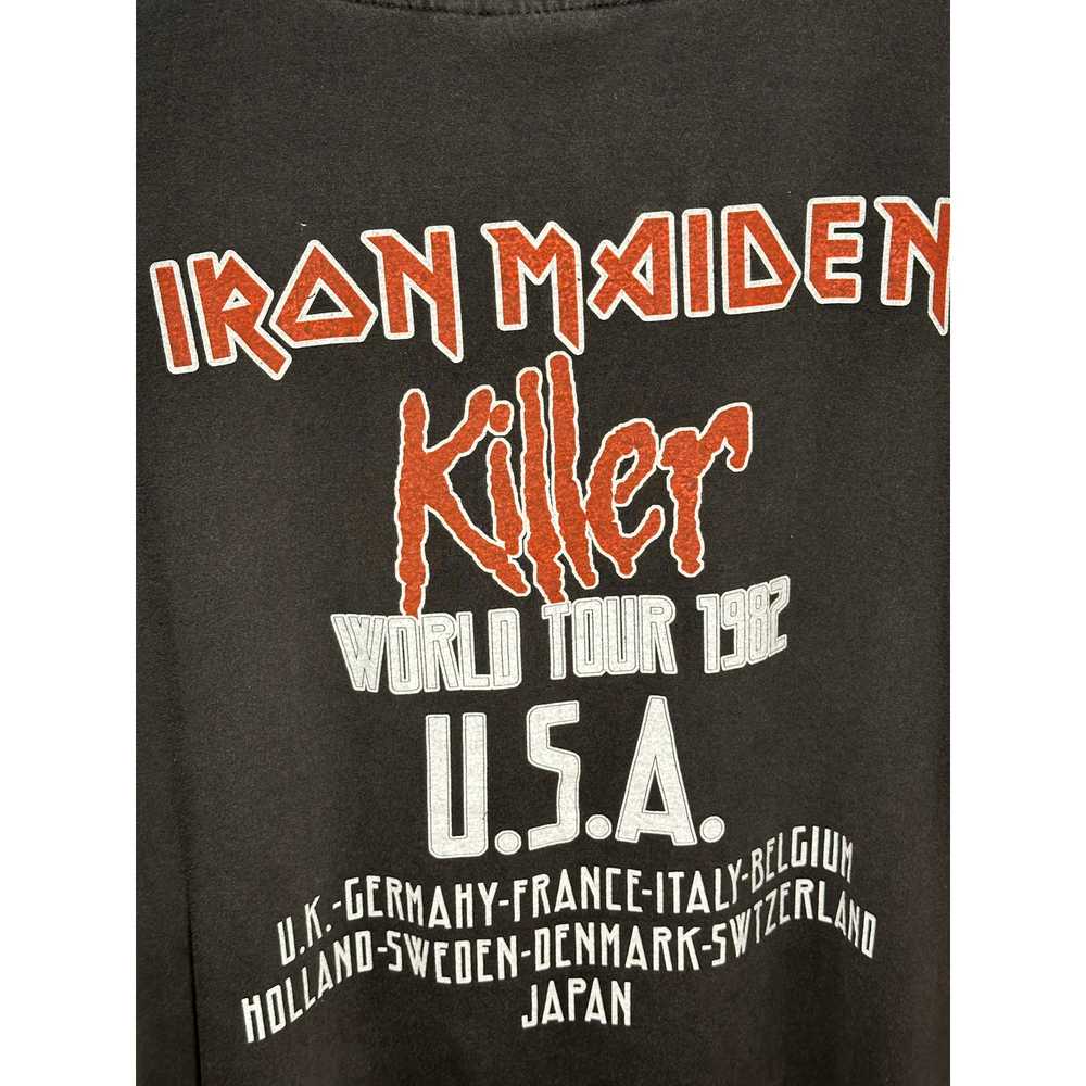 Iron Maiden Killers World Tour Rare Vintage Repri… - image 5