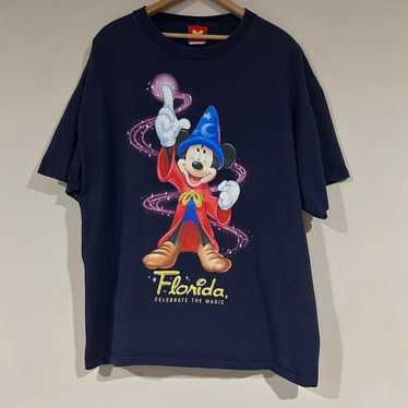 Vintage Disney Mickey Fantasia Sorcerer Tee Shirt - image 1