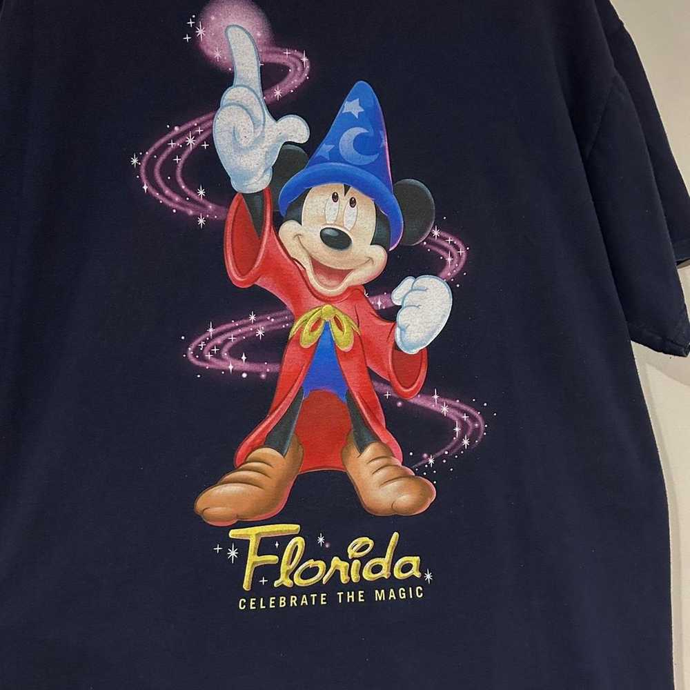 Vintage Disney Mickey Fantasia Sorcerer Tee Shirt - image 3