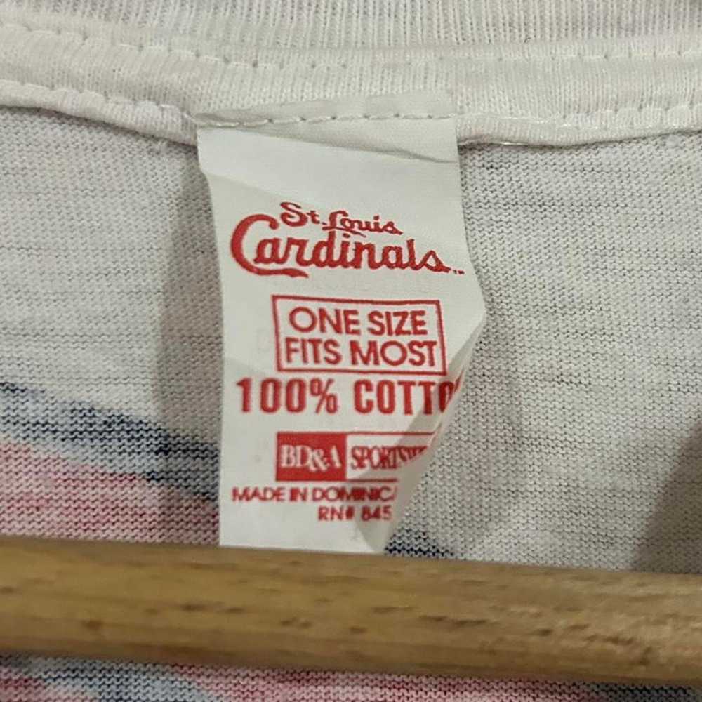 Vintage 1980’s St Louis Cardinals Tee Shirt - image 5