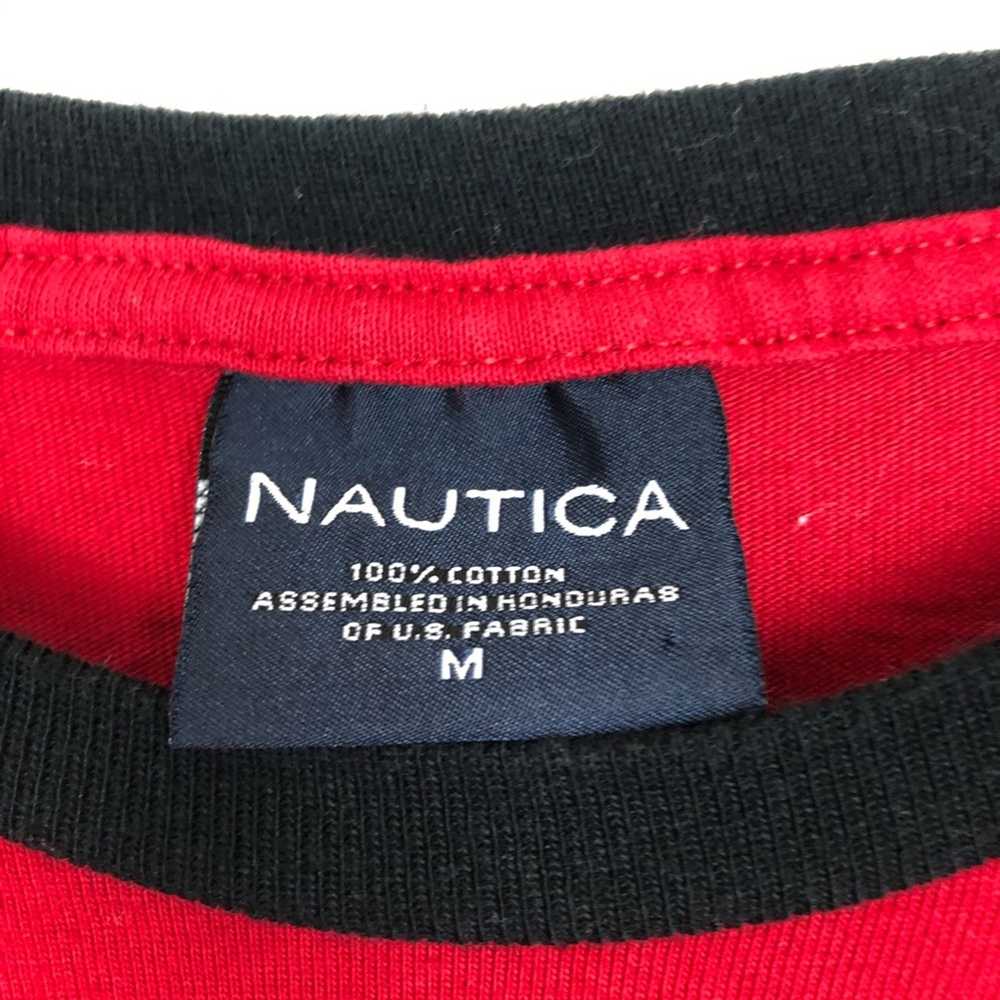 Nautica Men's Y2K Vintage Colorblock Long Sleeve … - image 6