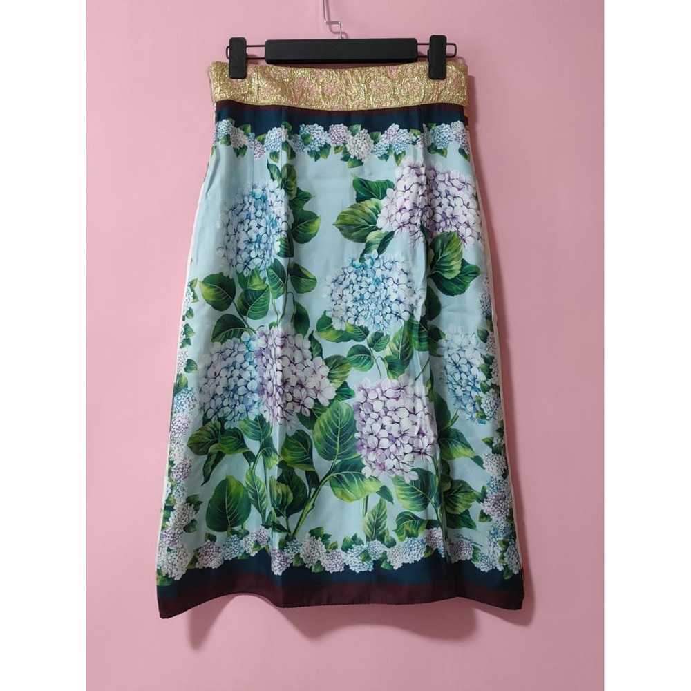 Dolce & Gabbana Silk mid-length skirt - image 3